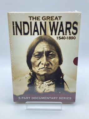 The Great Indian Wars 1540-1890 3-DVD Set 5 Part Documentary Series